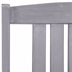 VidaXL 311875 sedia da esterno Terrazzo Legno di acacia Grigio - Vista aggiuntiva 7