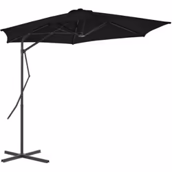 Questo elegante ombrellone da giardino è perfetto per creare un po' d'ombra e proteggersi dai dannosi raggi UV del sole. La f ...