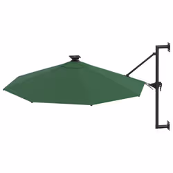 VidaXL 312523 ombrellone da cortile Verde - Vista aggiuntiva 3