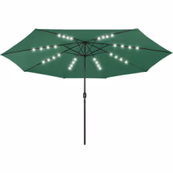 Questo ombrellone da giardino alla moda con luci a LED è un'ottima soluzione per creare un po' d'ombra e proteggersi dai dann ...