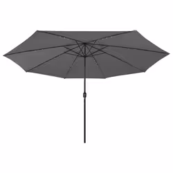VidaXL 312532 ombrellone da cortile Antracite - Vista aggiuntiva 3