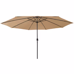 Questo elegante parasole da esterni con luci a LED è un'ottima soluzione per creare una zona d'ombra e proteggersi dai dannos ...