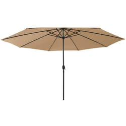 Ombrellone da Esterni con led e Palo in Metallo 400 cm Talpa Vidaxl 6118
