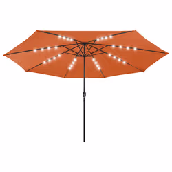 VidaXL 312535 ombrellone da cortile Terracotta - Vista aggiuntiva 2