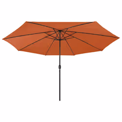 VidaXL 312535 ombrellone da cortile Terracotta - Vista aggiuntiva 3