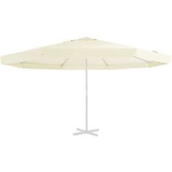 Telo di Ricambio per Tenda da Sole Sabbia 500 cm Vidaxl 75341