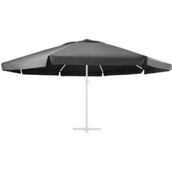Telo di Ricambio per Ombrellone Antracite 600 cm Vidaxl 917098
