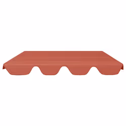 vidaXL Baldacchino per Dondolo Giardino Terracotta 188/168x145/110cm - Vista aggiuntiva 3