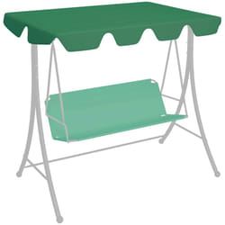 Baldacchino per Dondolo Giardino Verde 188/168x110/145 cm
