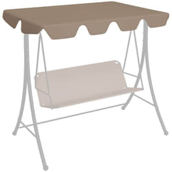 Baldacchino per Dondolo Giardino Talpa 188/168x110/145 cm