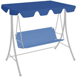 Baldacchino per Dondolo Giardino Blu 188/168x110/145 cm Vidaxl 8639