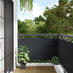 Vidaxl - Paravento da Balcone 75x500 cm in Tessuto Oxford con Corda 24m vari colori colore : Antracite