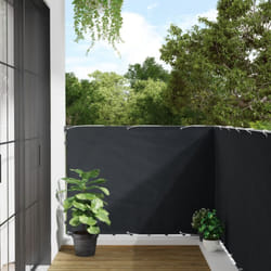 Telo frangivista per balcone, Paravento da Balcone Antracite 120x600 cm Tessuto Oxford Vidaxl
