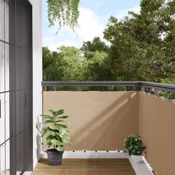 Con questo paravento da balcone impermeabile potrete godervi un po' d'intimità mentre vi rilassate prendendo il sole sul terr ...