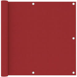 Paravento Balcone Rosso in Tessuto Oxford Resistente varie dimensioni dimensioni : 90x500 cm