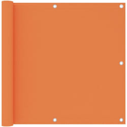 Vidaxl - Paravento da Balcone Arancione in Tessuto Oxford Resistente varie dimensioni dimensioni : 90x500 cm