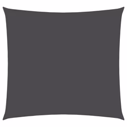 vidaXL Vela Parasole in Tela Oxford Quadrata 2,5x2,5 m Antracite - Vista aggiuntiva 2