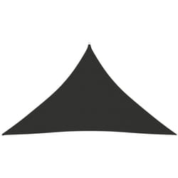 Parasole a Vela Oxford Triangolare 5x5x6 m Antracite
