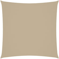 Vela Parasole in Tela Oxford Quadrata 5x5 m Beige Vidaxl 98785