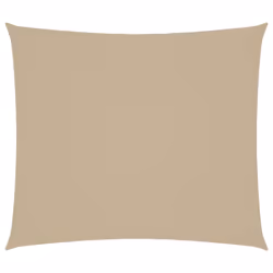 vidaXL Parasole a Vela Oxford Rettangolare 2,5x3 m Beige - Vista aggiuntiva 2