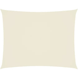 Parasole a Vela Oxford Rettangolare 2x3,5 m Crema