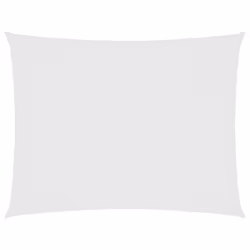 vidaXL Parasole a Vela Oxford Rettangolare 3x4 m Bianco - Vista aggiuntiva 2