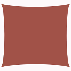 vidaXL Vela Parasole in Tela Oxford Quadrata 4,5x4,5 m Terracotta - Vista aggiuntiva 2