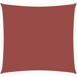 Vela Parasole, Vele ombreggianti in Tela Oxford Quadrata 6x6 m Terracotta Vidaxl