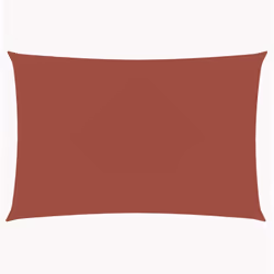 vidaXL Parasole a Vela Oxford Rettangolare 3x6 m Terracotta - Vista aggiuntiva 2