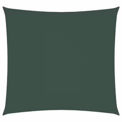 vidaXL Parasole in Tessuto Oxford Quadrato 3,6x3,6 m Verde Scuro - Vista aggiuntiva 2