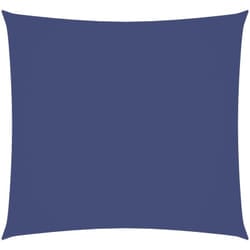 Parasole a Vela in Tela Oxford Quadrata 3x3 m Blu