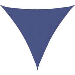 Parasole a Vela Oxford Triangolare 4,5x4,5x4,5 m Blu Vidaxl 445242