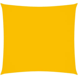 Vela Parasole in Tessuto Oxford Quadrata 3,6x3,6 m Gialla Vidaxl 104550