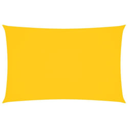Parasole a Vela Oxford Rettangolare 4x7 m Giallo Vidaxl 640369