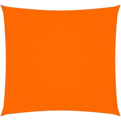 Vela Parasole in Tela Oxford Quadrata 3,6x3,6 m Arancione Vidaxl 760991