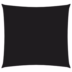 vidaXL Vela Parasole in Tela Oxford Quadrata 3,6x3,6 m Nera - Vista aggiuntiva 2