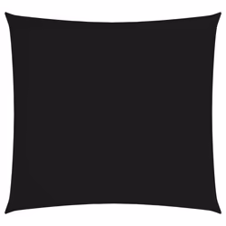 vidaXL Vela Parasole in Tela Oxford Quadrata 6x6 m Nera - Vista aggiuntiva 2