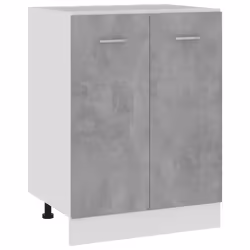 Armadio Inferiore Grigio Cemento 60x46x81,5cm Legno Multistratocod mxl 73086