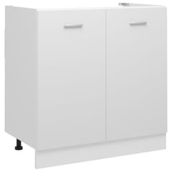 Mobile Sottolavello Bianco 80x46x81,5 cm Legno Multistratocod mxl 120966
