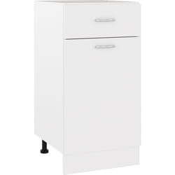 Armadio Inferiore Cassetto Bianco 40x46x81,5 Legno Multistrato Vidaxl 5650