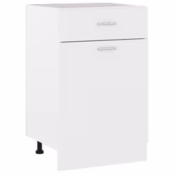 Armadio con Cassetto Bianco 50x46x81,5 cm in Legno Multistratocod mxl 97216