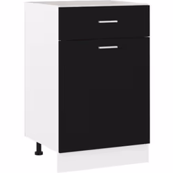 Questo mobile inferiore con cassetto ottimizza lo spazio della vostra cucina, fornendo ampio spazio di stoccaggio per i vostr ...