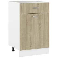 Armadio Inferiore Cassetto Rovere Sonoma 50x46x81,5 Multistratocod mxl 73187