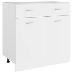 Mobile Inferiore Cassetto Bianco 80x46x81,5cm Legno Multistratocod mxl 102927