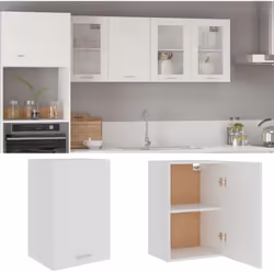 Questo mobile pensile, con il suo design semplice, ottimizza lo spazio della vostra cucina e offre un ampio spazio di conserv ...