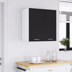 Mobile Pensile Nero 60x31x60 cm in Legno Multistratocod mxl 97048