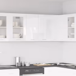 Questo mobile pensile, con il suo design semplice, ottimizza lo spazio della vostra cucina e offre un ampio spazio di conserv ...