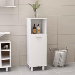 Questo mobile da bagno, dotato di ampio spazio di stoccaggio, è un'ottima aggiunta al vostro bagno, aggiungendo un aspetto or ...