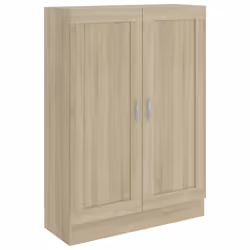 vidaXL Libreria Rovere Sonoma 82,5x30,5x115 cm in Legno Multistrato - Vista aggiuntiva 2