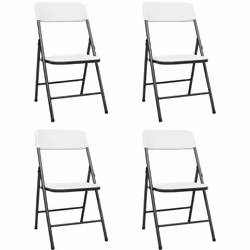 Queste semplici sedie pieghevoli da giardino, caratterizzate da un design elegante e senza tempo, offrono una comoda soluzion ...